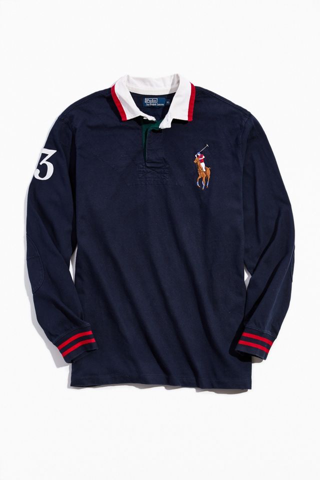 Vintage Polo Ralph Lauren Logo Rugby Shirt | Urban Outfitters