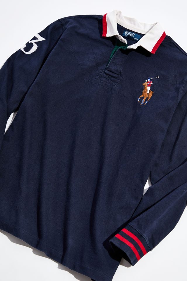 Vintage Polo Ralph Lauren Logo Rugby Shirt | Urban Outfitters Canada