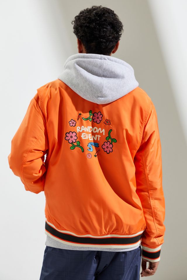 Puma X Random Event Windbreaker Bomber Jacket   #3