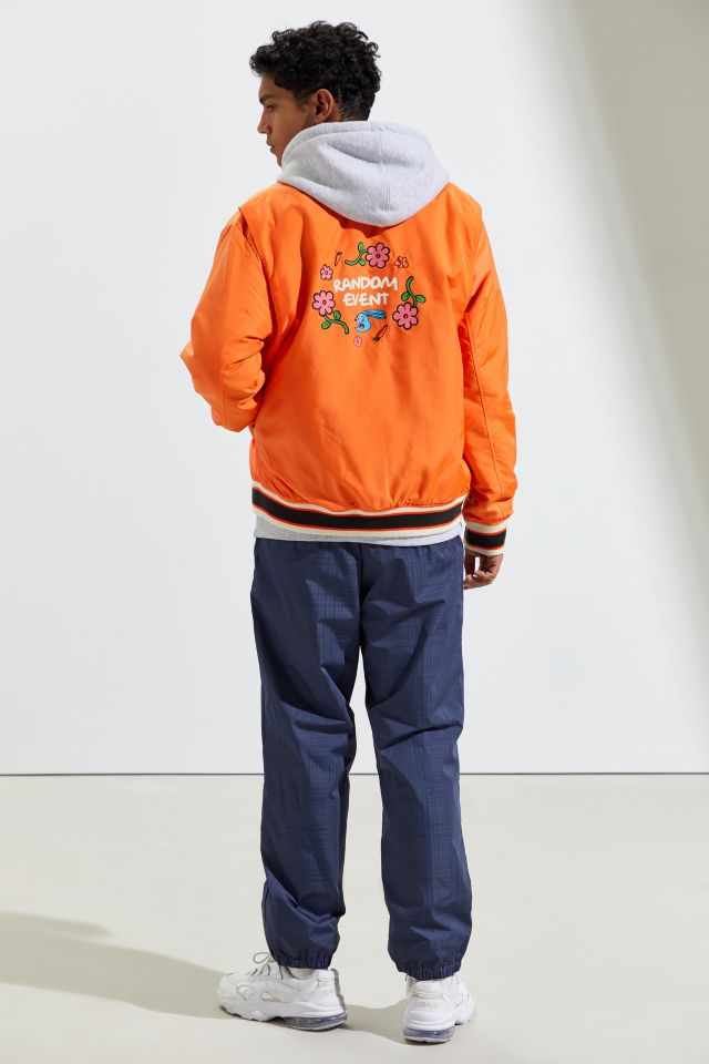 Puma X Random Event Windbreaker Bomber Jacket   #4