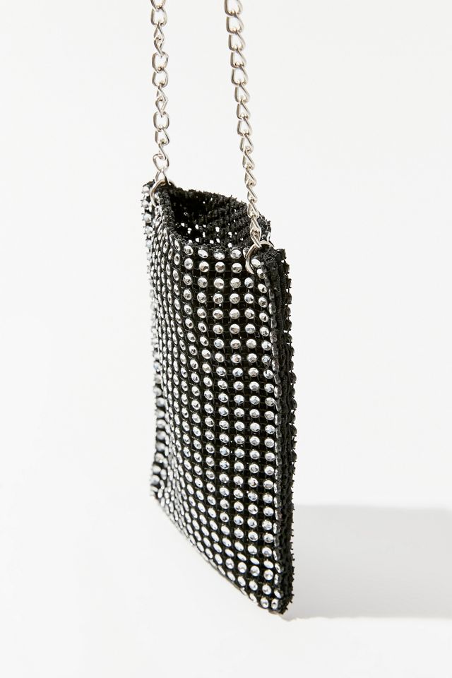 Steve Madden Call Me Rhinestone Crossbody Bag #3
