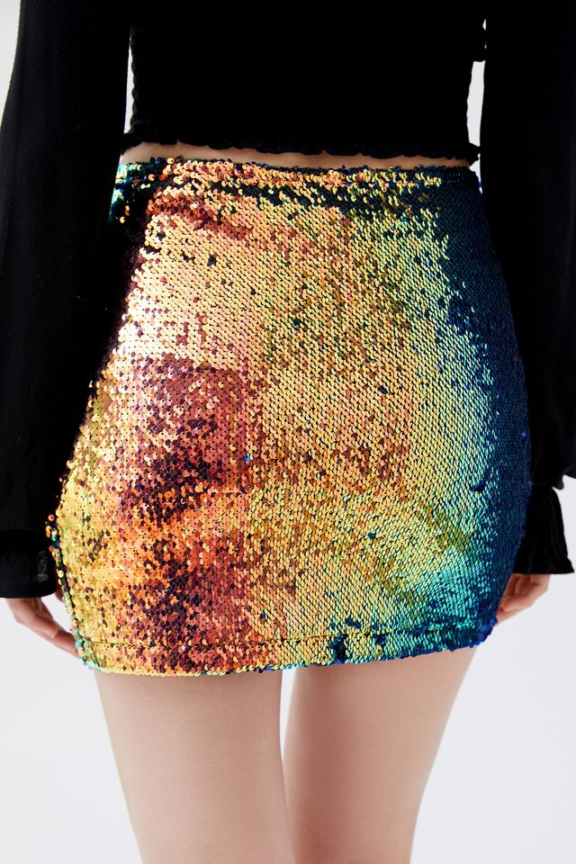 The Cherry sequined skirt