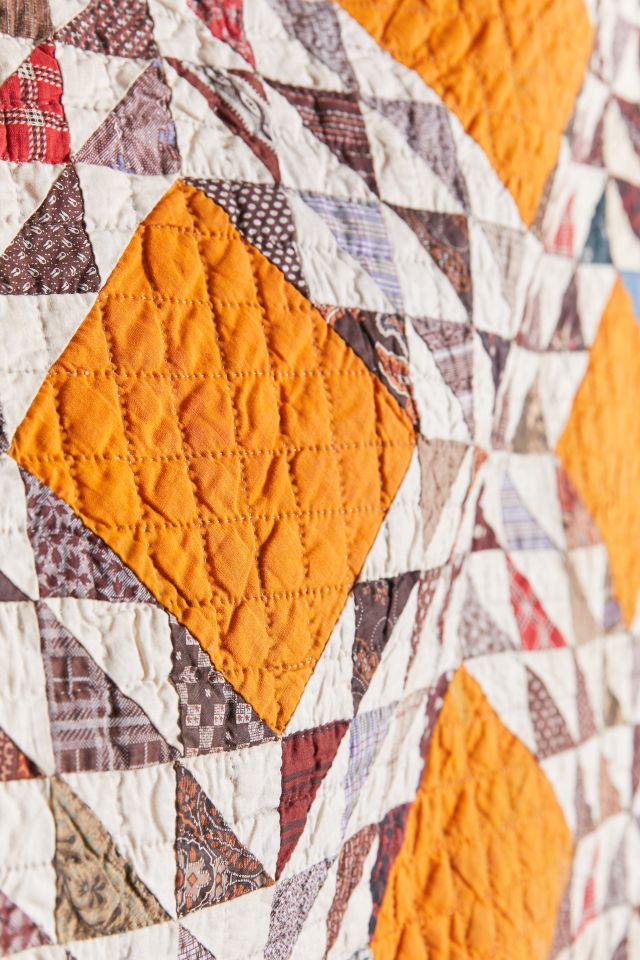 Urban Renewal One-Of-A-Kind Vintage Quilt #4