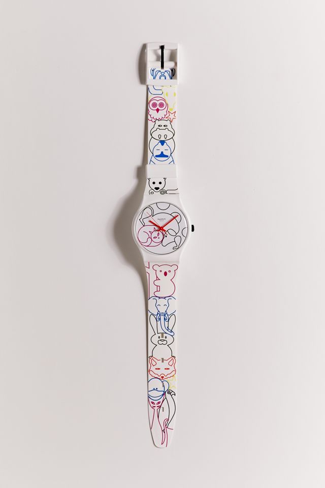 Swatch Maxi Tiergarten Wall Clock | Urban Outfitters