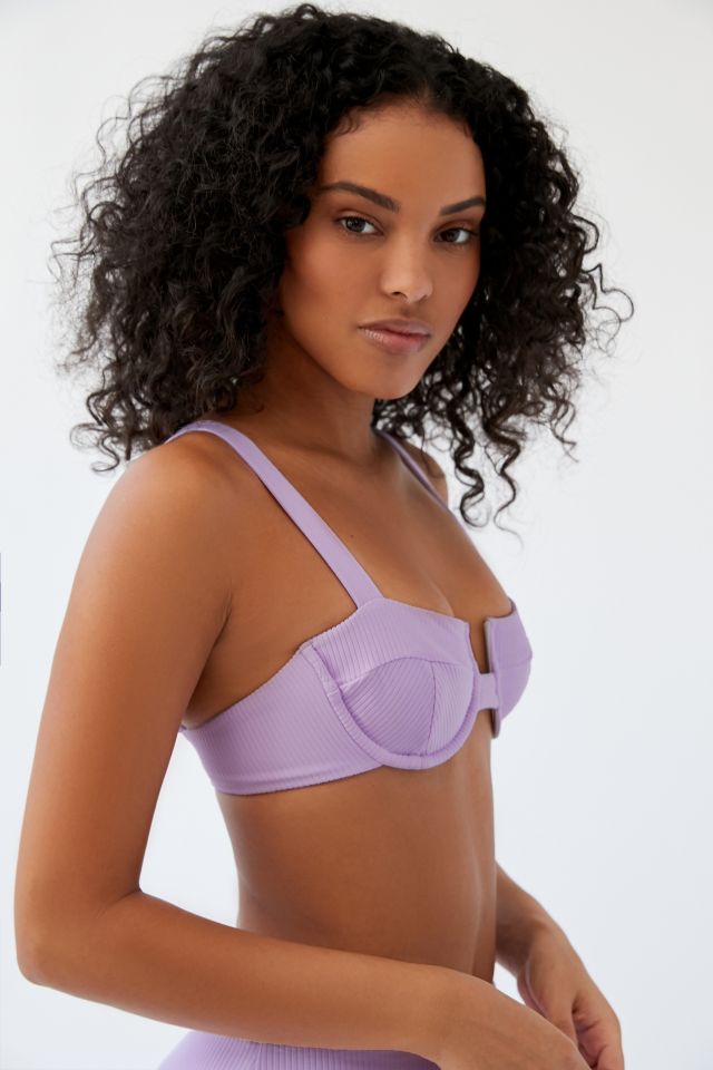 Haut de bikini à armature Cuba bleu Aila #2