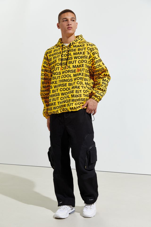 Puma X Randomevent Allover Print Windbreaker Hoodie Jacket #2