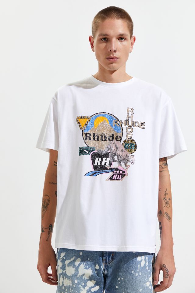 Puma X Rhude Distressed Tee #1