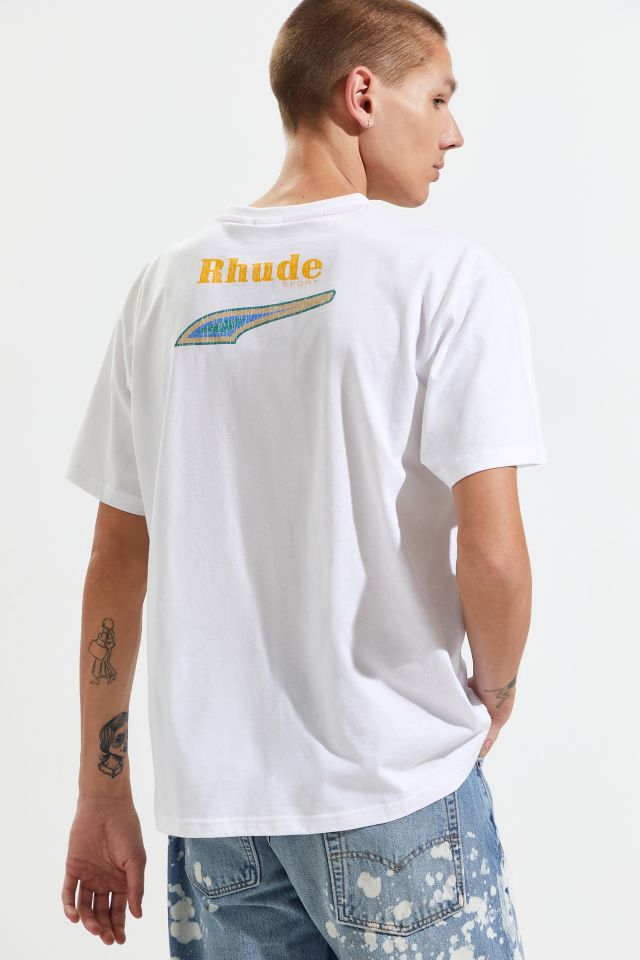 Puma X Rhude Distressed Tee #3