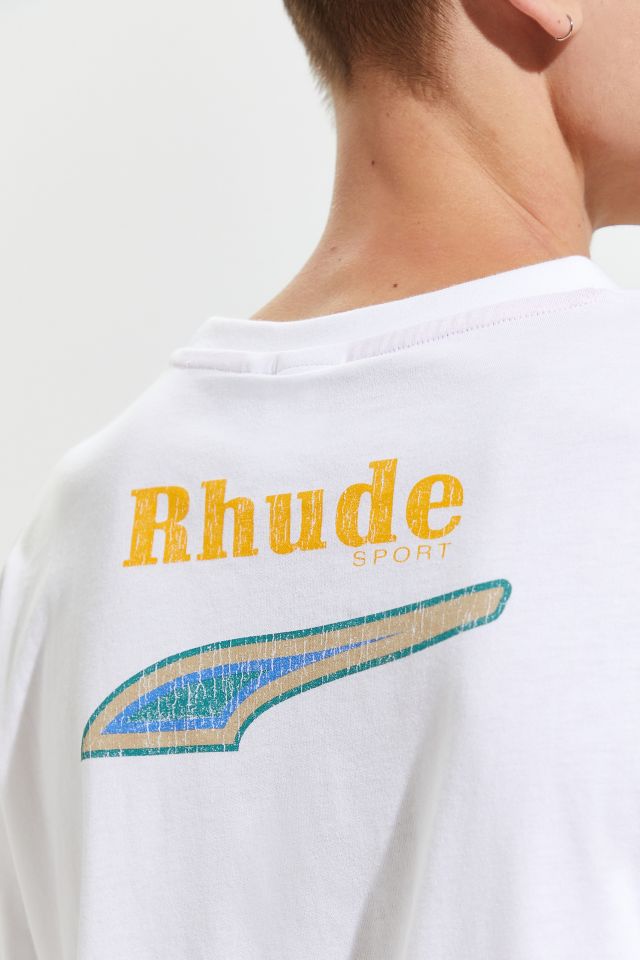 Puma X Rhude Distressed Tee #4
