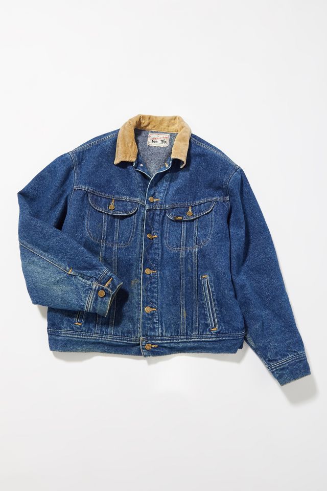 Lee denim jacket corduroy collar hotsell