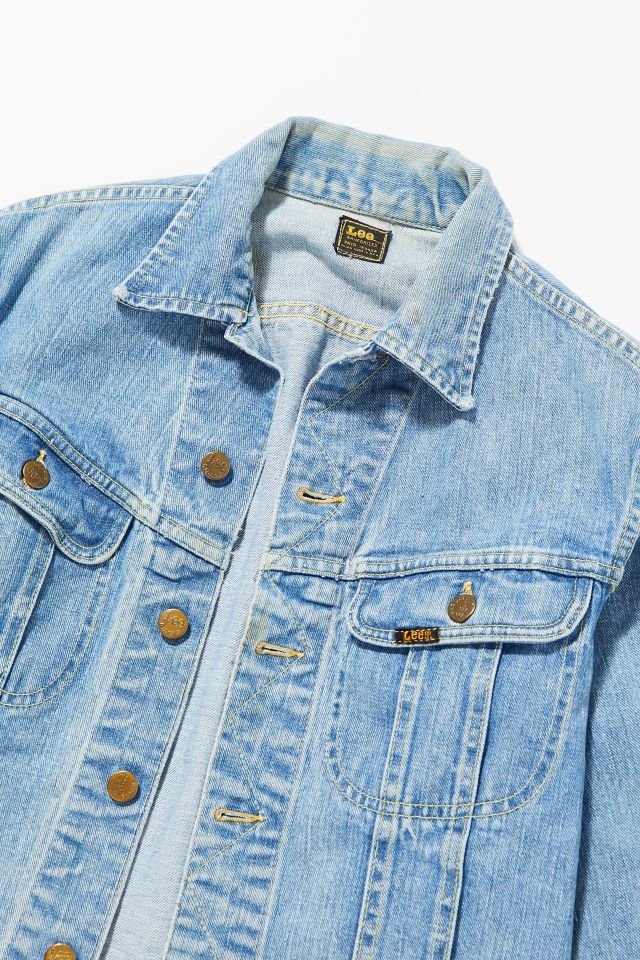 Vintage Lee Light Wash Denim Jacket  #1
