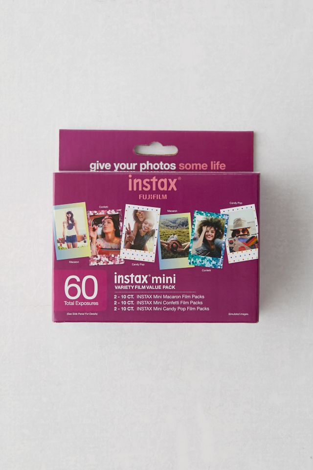 Fujifilm Instax Mini Variety Film Value Pack 60 Count