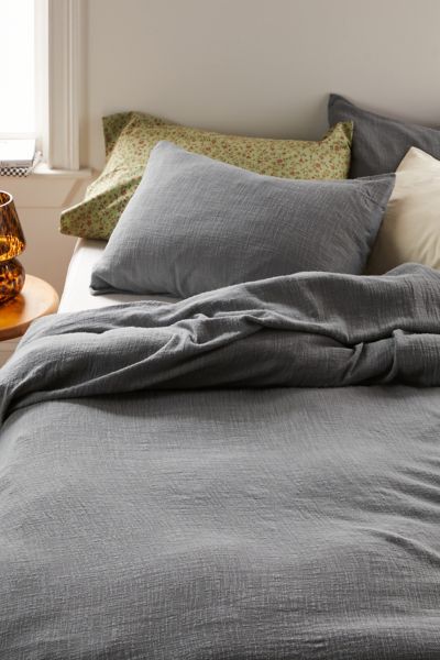 Cozy Slub Duvet Cover | Urban Outfitters