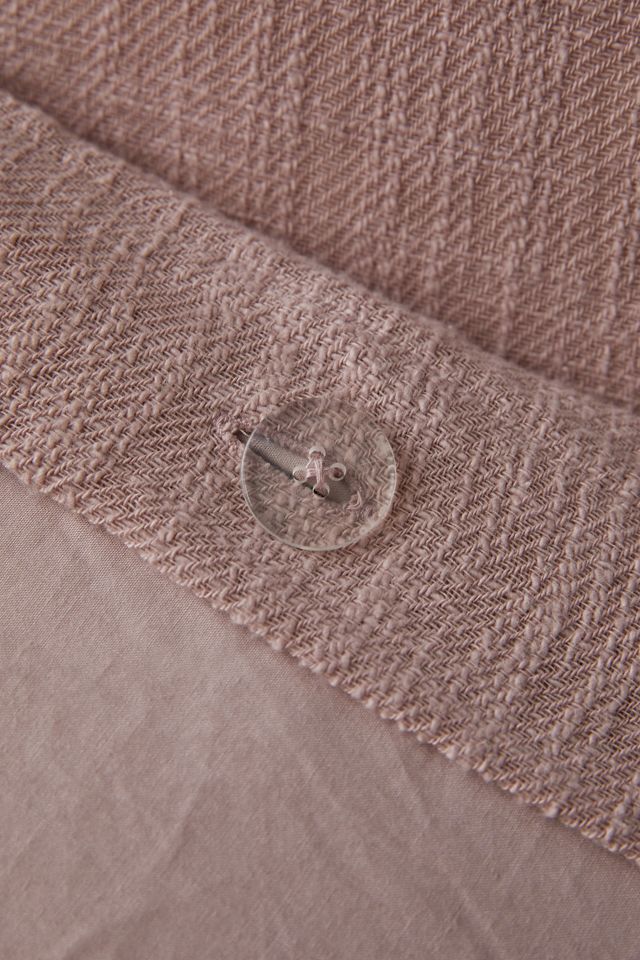 Cozy Slub Duvet Cover Urban Outfitters