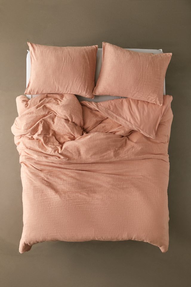 Cozy Slub Duvet Cover Urban Outfitters