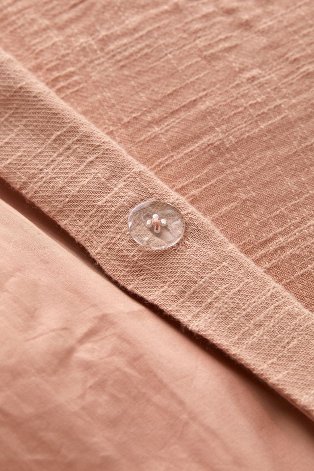 Cozy Slub Duvet Cover Urban Outfitters