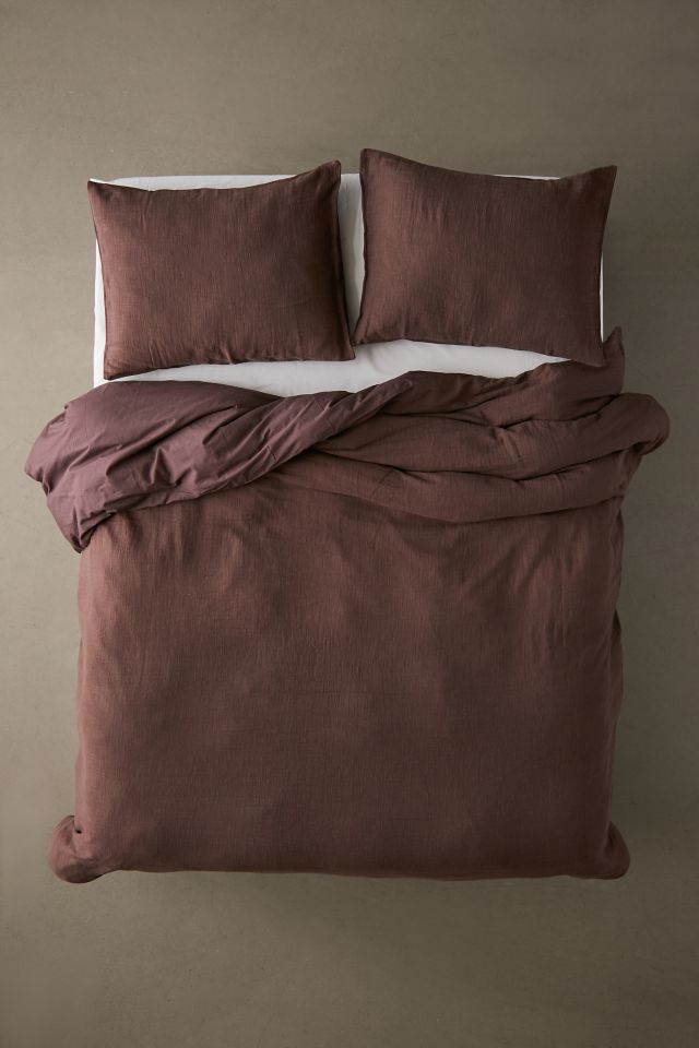 Slub Washed Cotton Duvet Cover #1