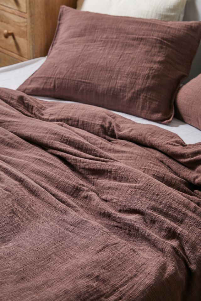 Slub Washed Cotton Duvet Cover #3