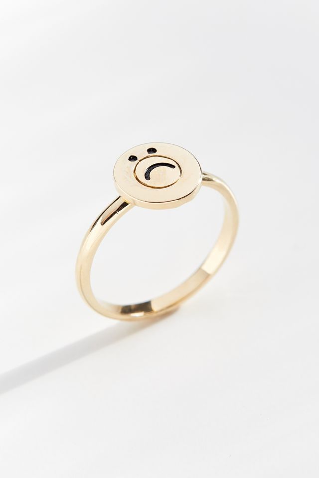 Merewif Happy Sad Ring | Urban Outfitters