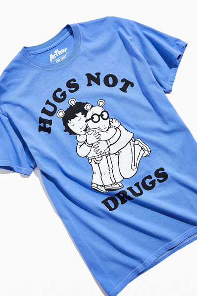 pugs not drugs shirt urban outfitters
