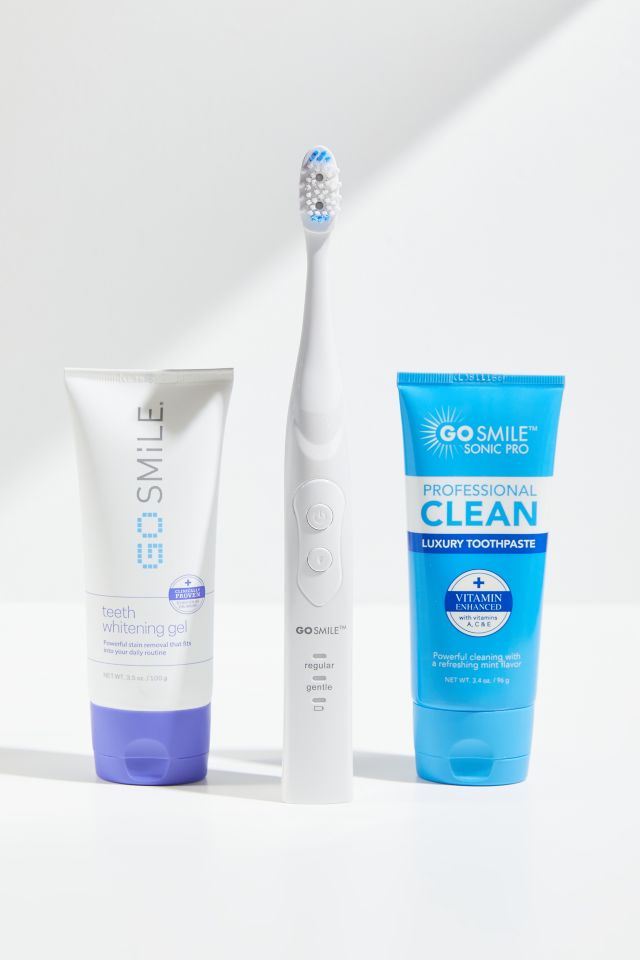 GO SMILE Sonic Blue Smart Brush Whitening Kit
