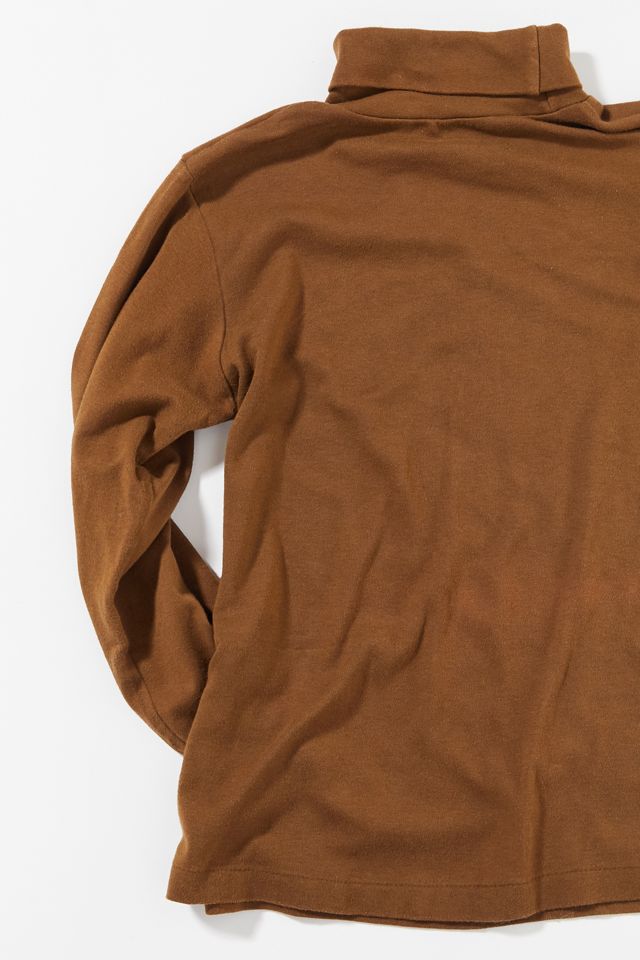 Vintage Brown Turtleneck #1