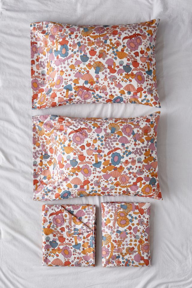 Mushroom & Flowers Sheet Set #1