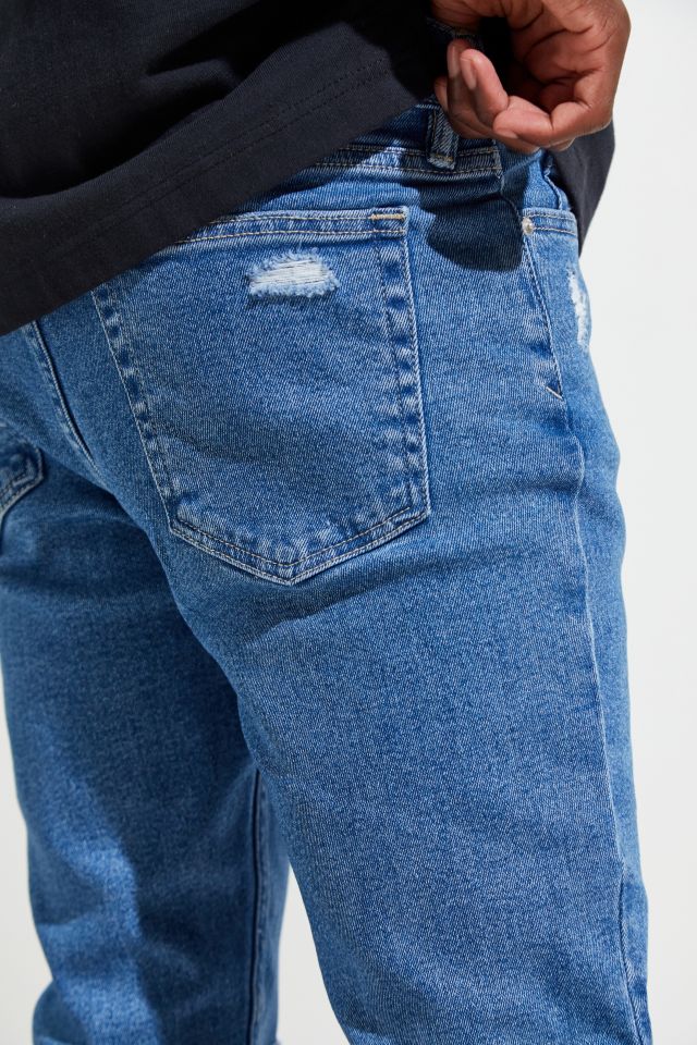 BDG Cielo Destructed Blue Skinny Jean  #1