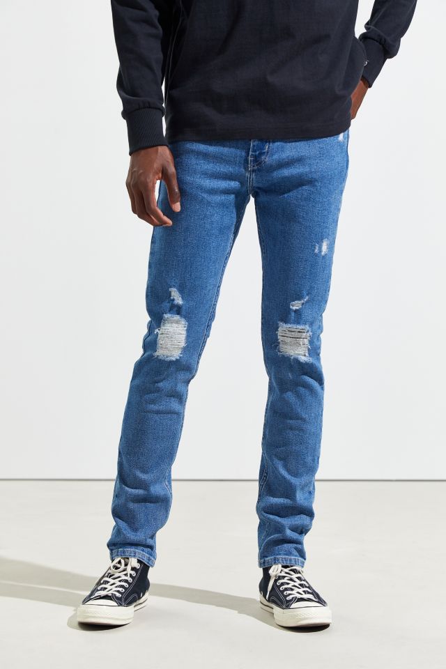 BDG Cielo Destructed Blue Skinny Jean  #2