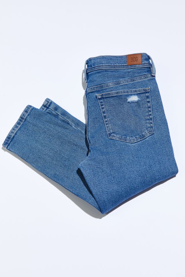 BDG Cielo Destructed Blue Skinny Jean  #4