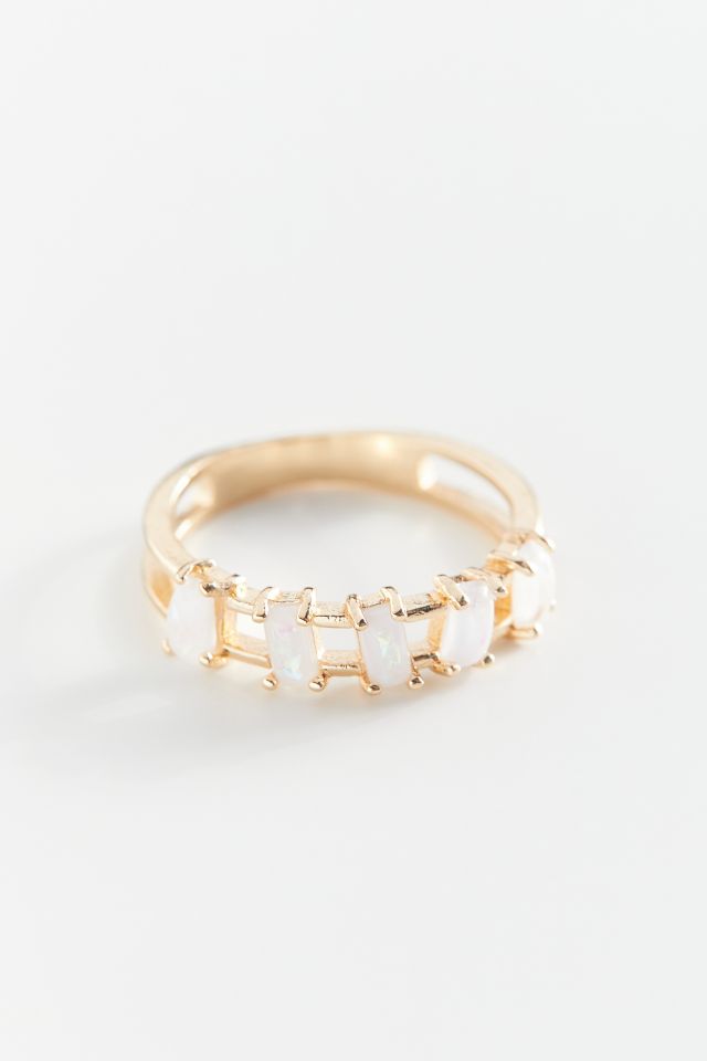 Bague à opales Allie #1