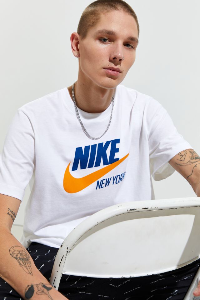 Tシャツ・カットソー NIKE / NEW YORK SWOOSH LOGO T-SHIRT NYC LIMITED WHITE NIKE / ナイキ NEW YORK NYC SWOOSH LOGO T-SHIRT NYC LIMITED