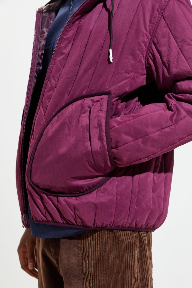 UO Hooded Polyester Liner Jacket #3