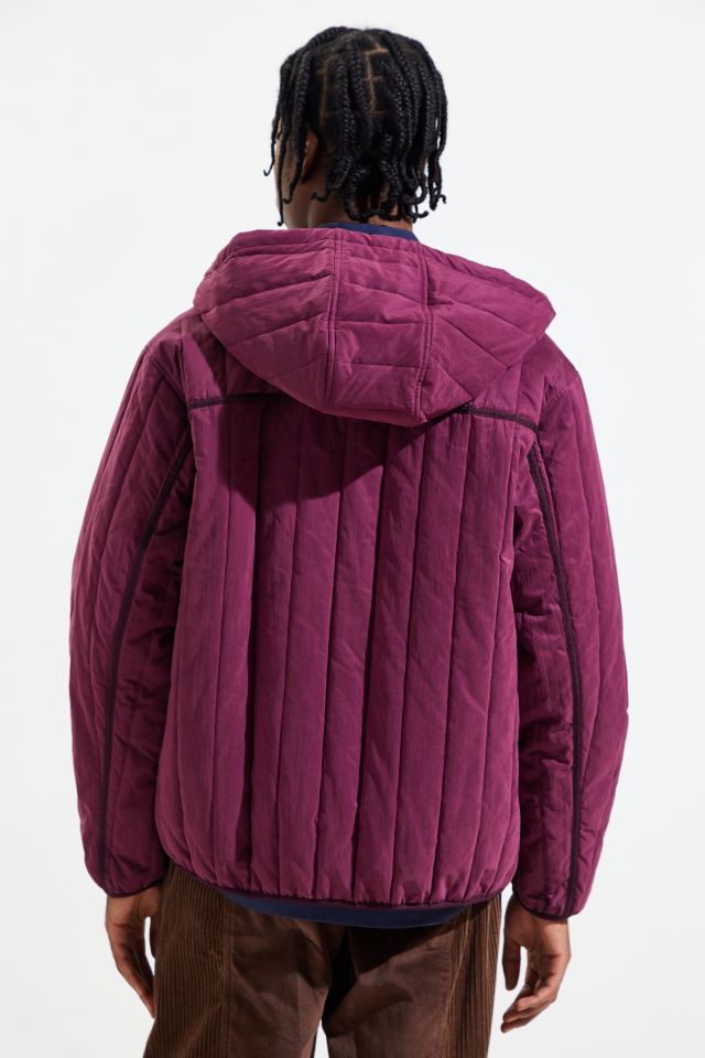 UO Hooded Polyester Liner Jacket #4