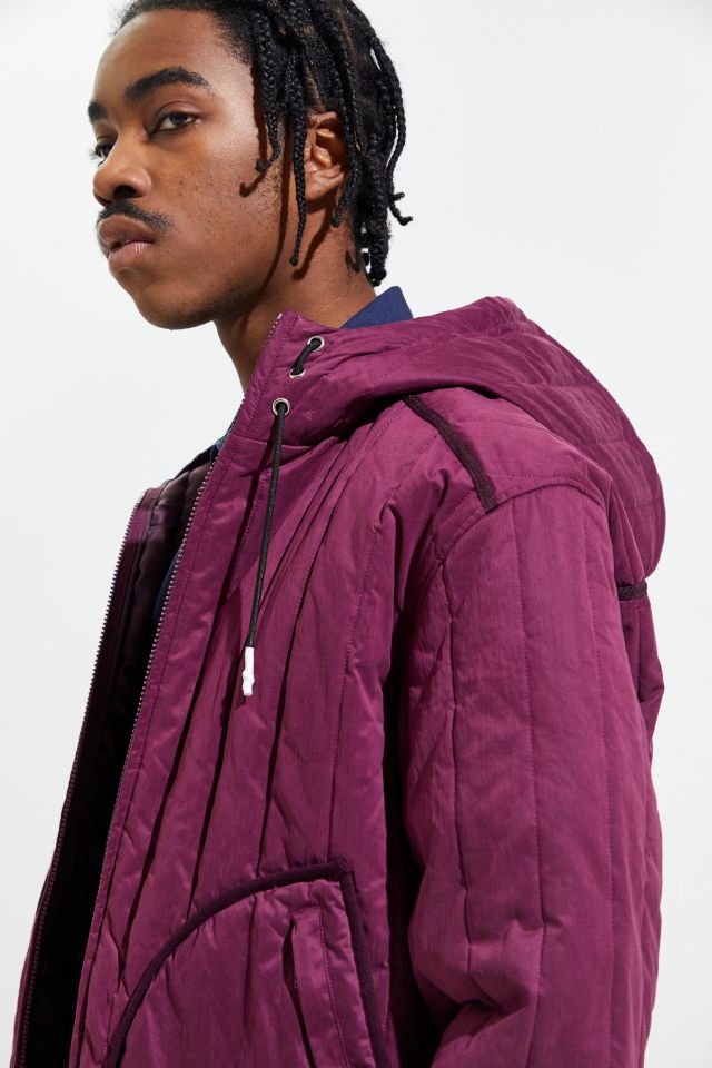 UO Hooded Polyester Liner Jacket #5