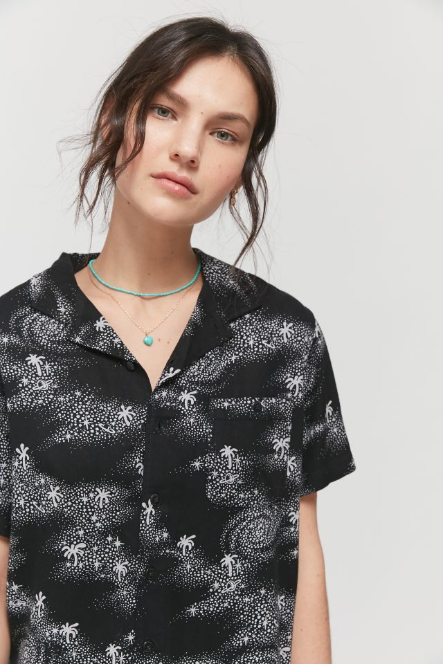 Quiksilver Button-Down Camp Shirt