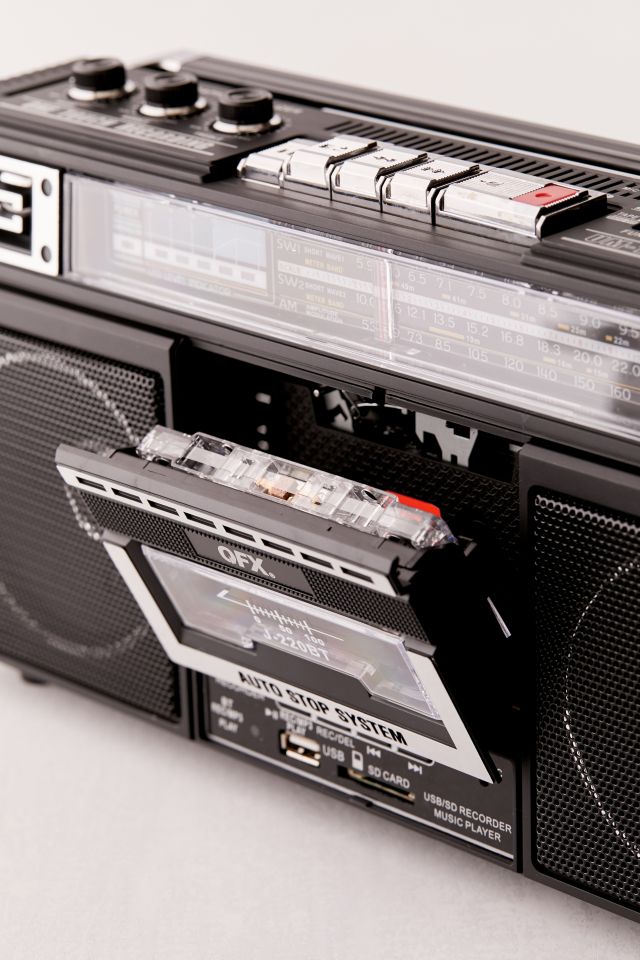 Radio et lecteur de cassettes Bluetooth QFX #3