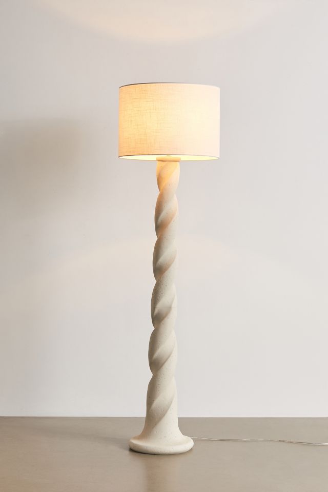 Isobel Floor Lamp - Elegant Twist-Base Design