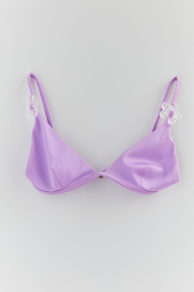 ACK Swimwear Fine Fiore Triangle Bikini Top #3