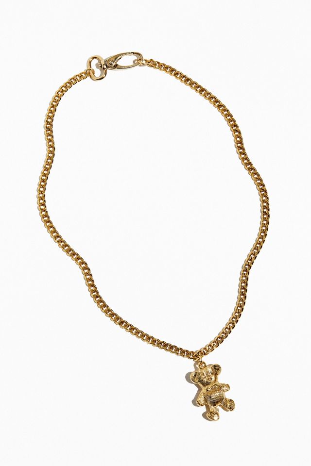 Ariel Neman UO Exclusive Golden Bear Pendant Necklace  #3