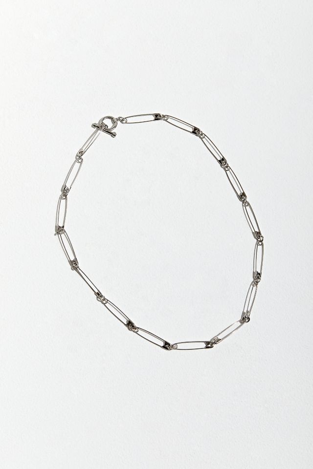 Ariel Neman UO Exclusive Safety Pin Necklace #3