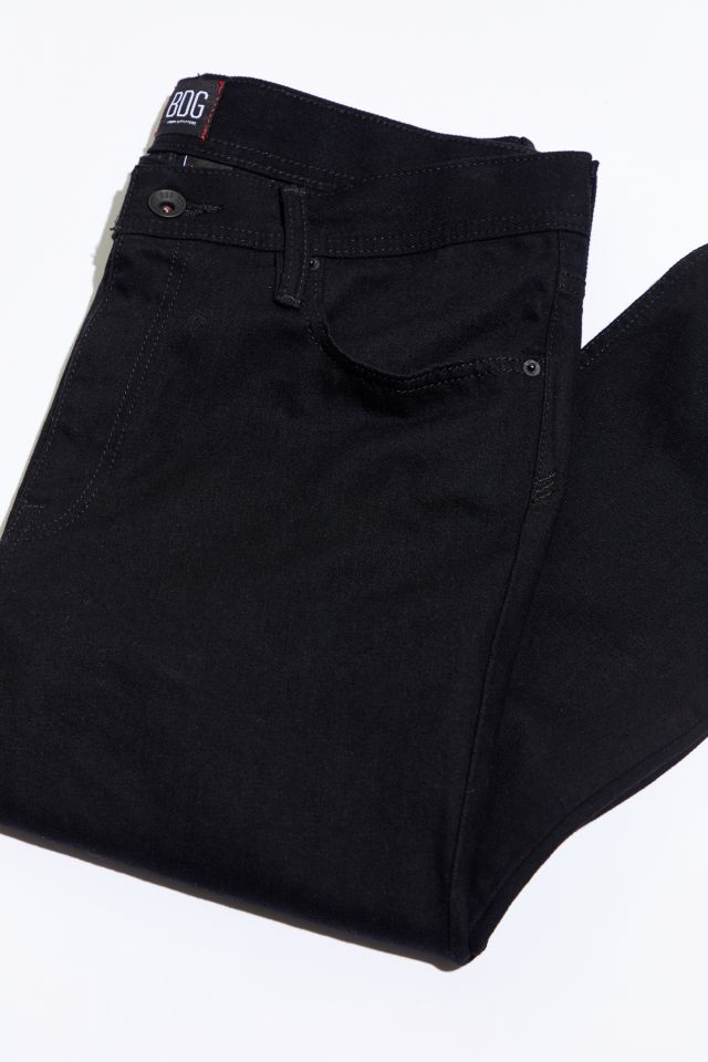 BDG Dad Jean – Solid Black Denim #1