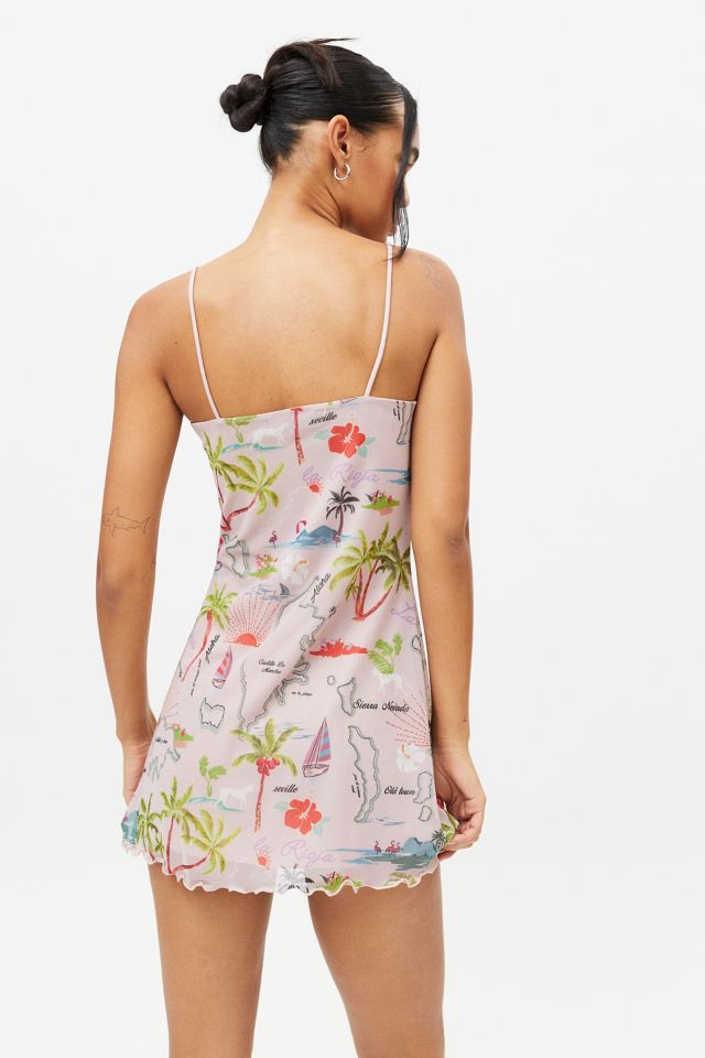 UO Elodie Printed  Mini Dress #1