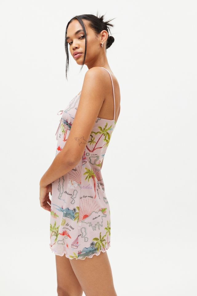 UO Elodie Printed  Mini Dress #2