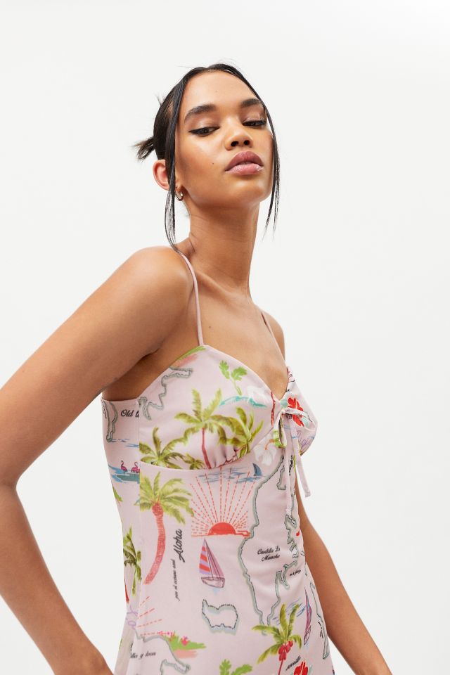 UO Elodie Printed  Mini Dress #4