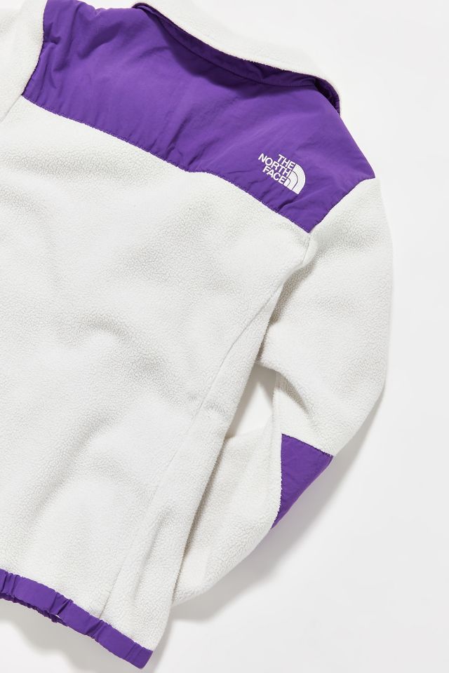 Vintage The North Face Purple Classic Fleece Jacket #1