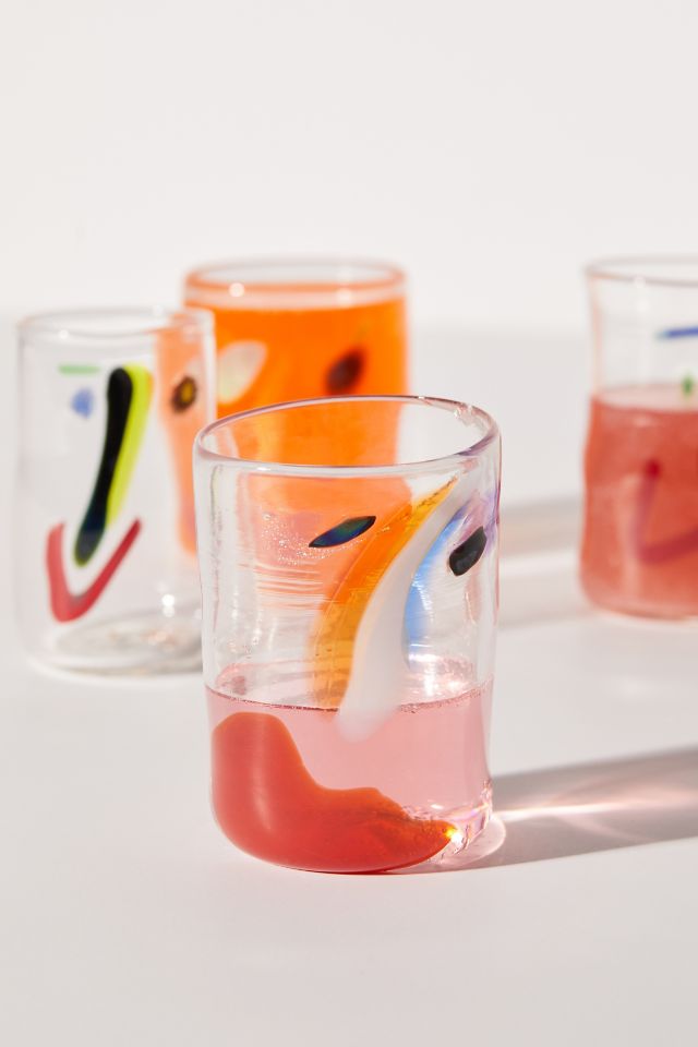 Neal Drobnis Handblown Glass Face Vessel