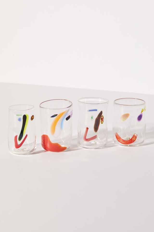 Neal Drobnis Handblown Glass Face Vessel #1