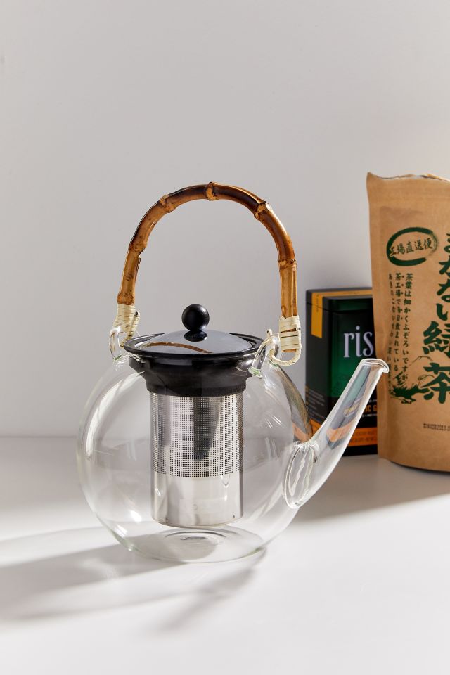 Théière en verre et bambou BODUM #1