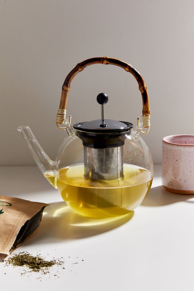 Théière en verre et bambou BODUM #2